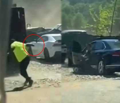 Dude Gets Gunned Down Inside His Car During A Road Rage Incident