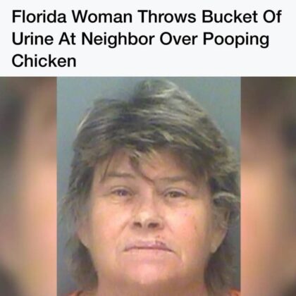 Florida Woman Threw Bucket of Urine in Man’s Face in Dispute