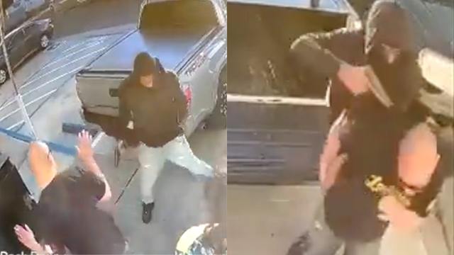Group Of Men Get Robbed At Gunpoint Outside Of Their Restaurant