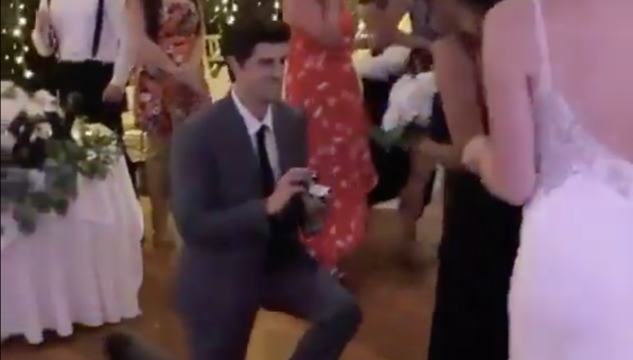 Guy Gets Engaged At A Someone Else's Wedding