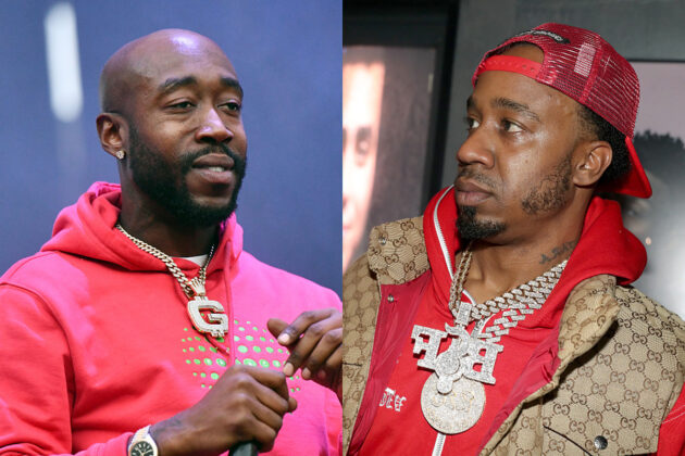 Rapper Freddie Gibbs Gets Hands Put On Him By Benny The Butcher's Goons