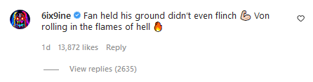 Lil Durk Pushes Fan for Allegedly Dissing King Von; 6ix9ine Responds