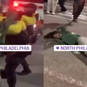 Chick Gets Her Head Slammed Into The Pavement By Police Officer