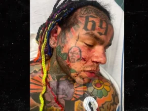 6ix9ine Gets Jumped By Goons While Inside LA Fitness Gym In Florida