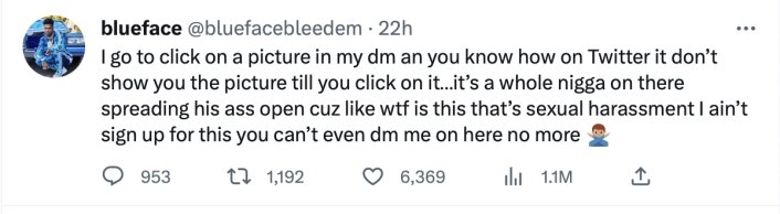 Blueface Asks Gay Community to Stop DMing Him After Tweeting 